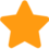 Orangefarbener Stern 